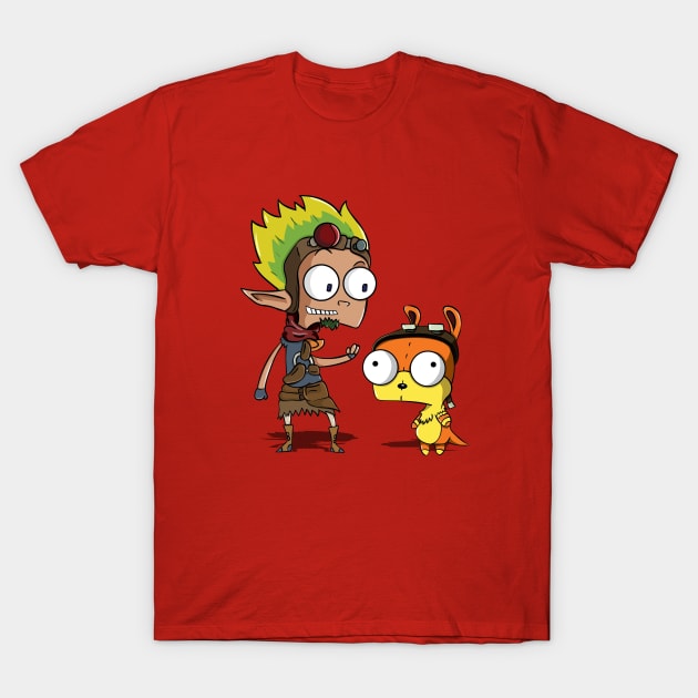 Invader Jak T-Shirt by Creative Wiz